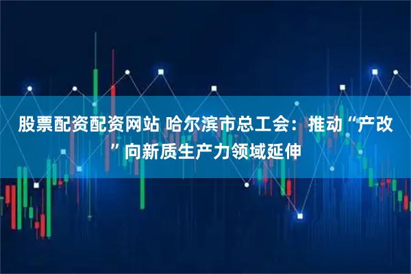 股票配资配资网站 哈尔滨市总工会：推动“产改”向新质生产力领域延伸
